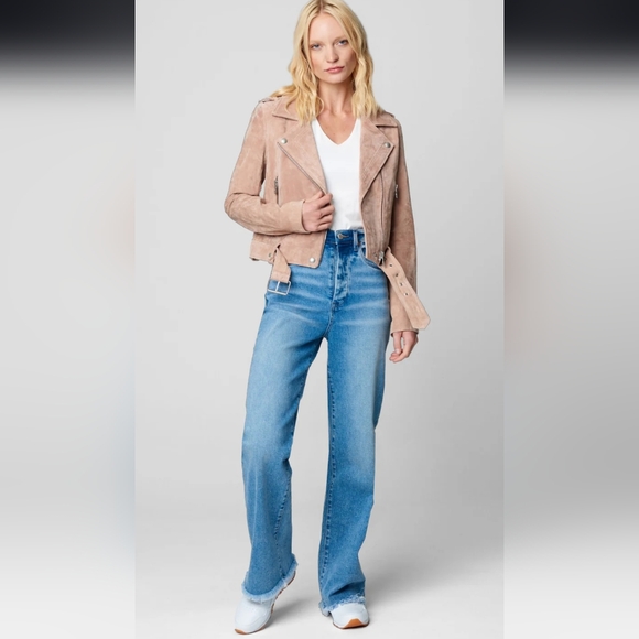 Blank NYC Jackets & Blazers - Blank NYC Suede Leather Jacket